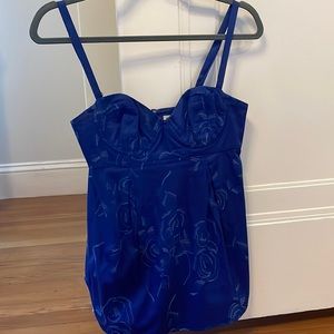 Rebecca Taylor blue camisole